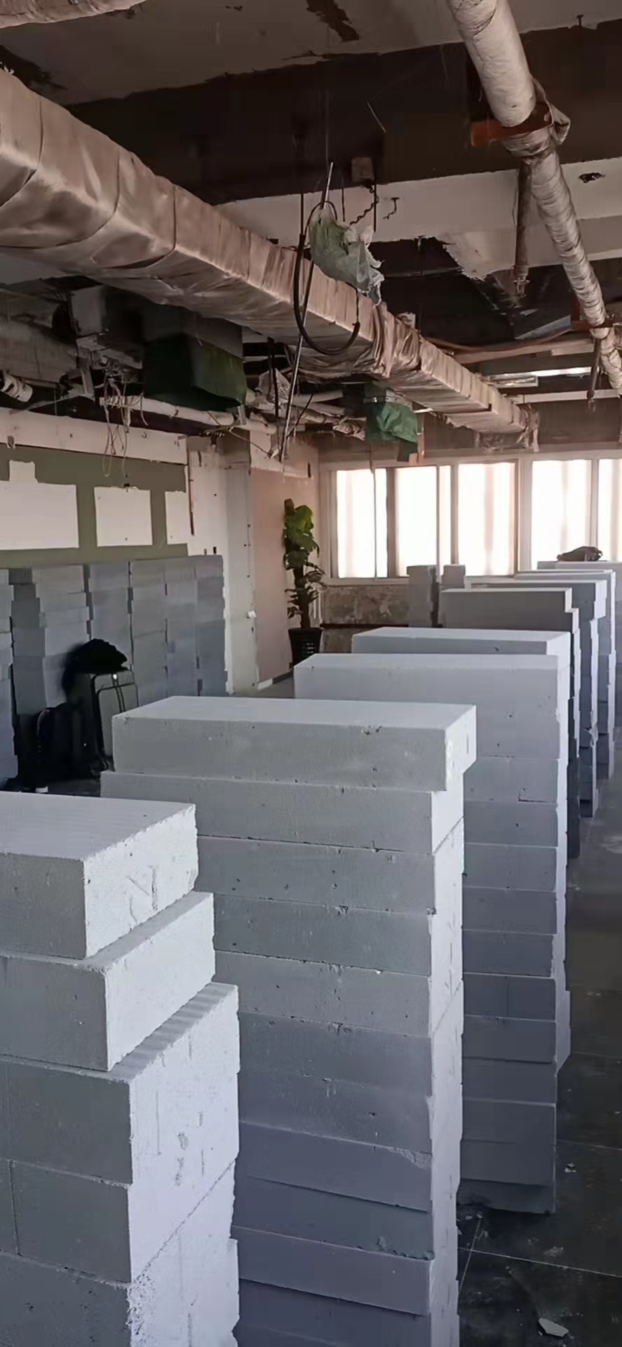轻质砖隔墙相关实景